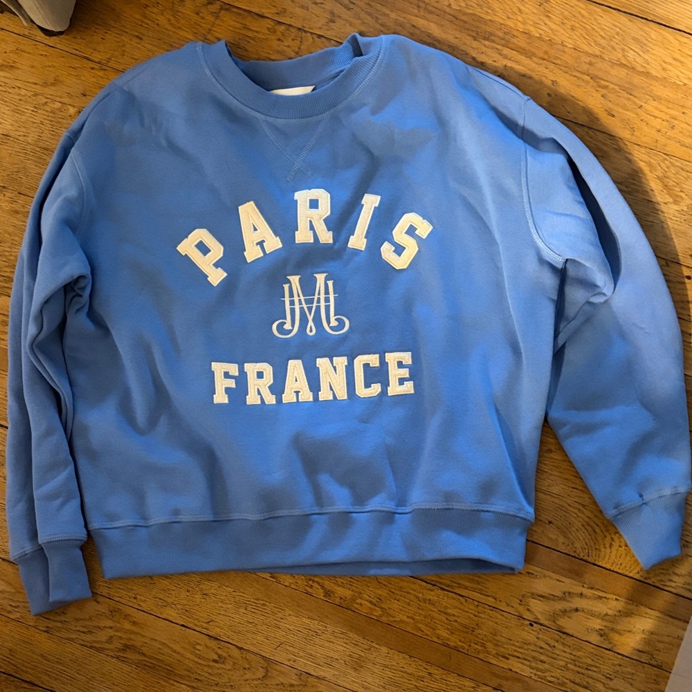 H&M Blue Paris France Sweatshirt